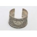 Bangle Cuff Bracelet Sterling Silver 925 Jewelry Handmade Engraved Women C451